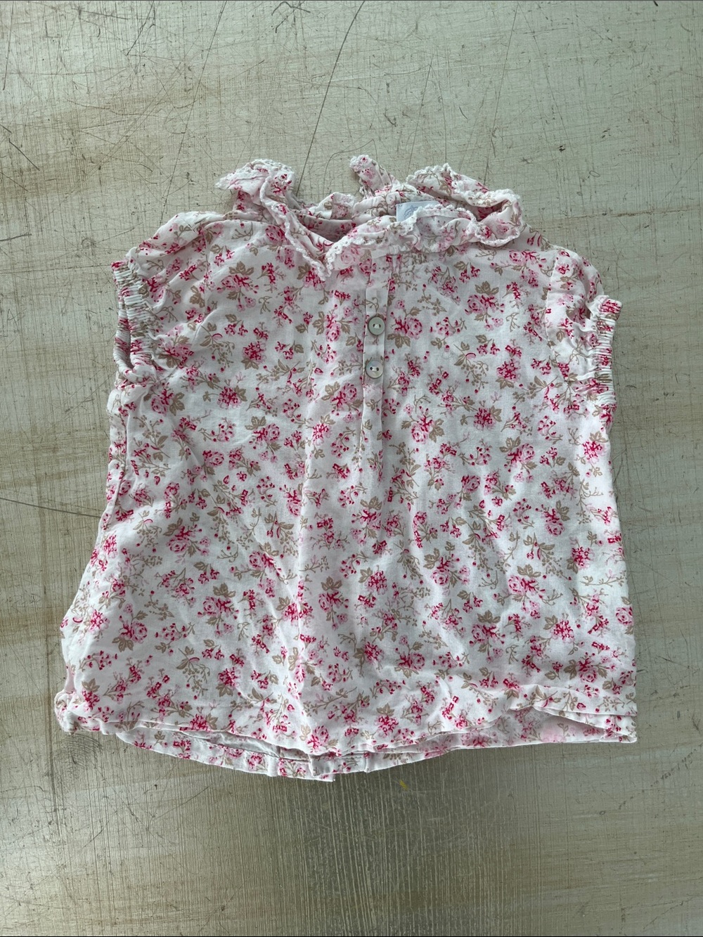 Laranjinha Floral Top
